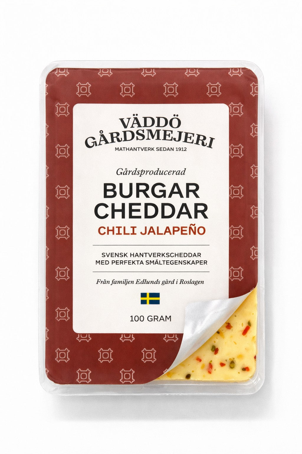 Burgarcheddar Chili/Jalapeño 100g
