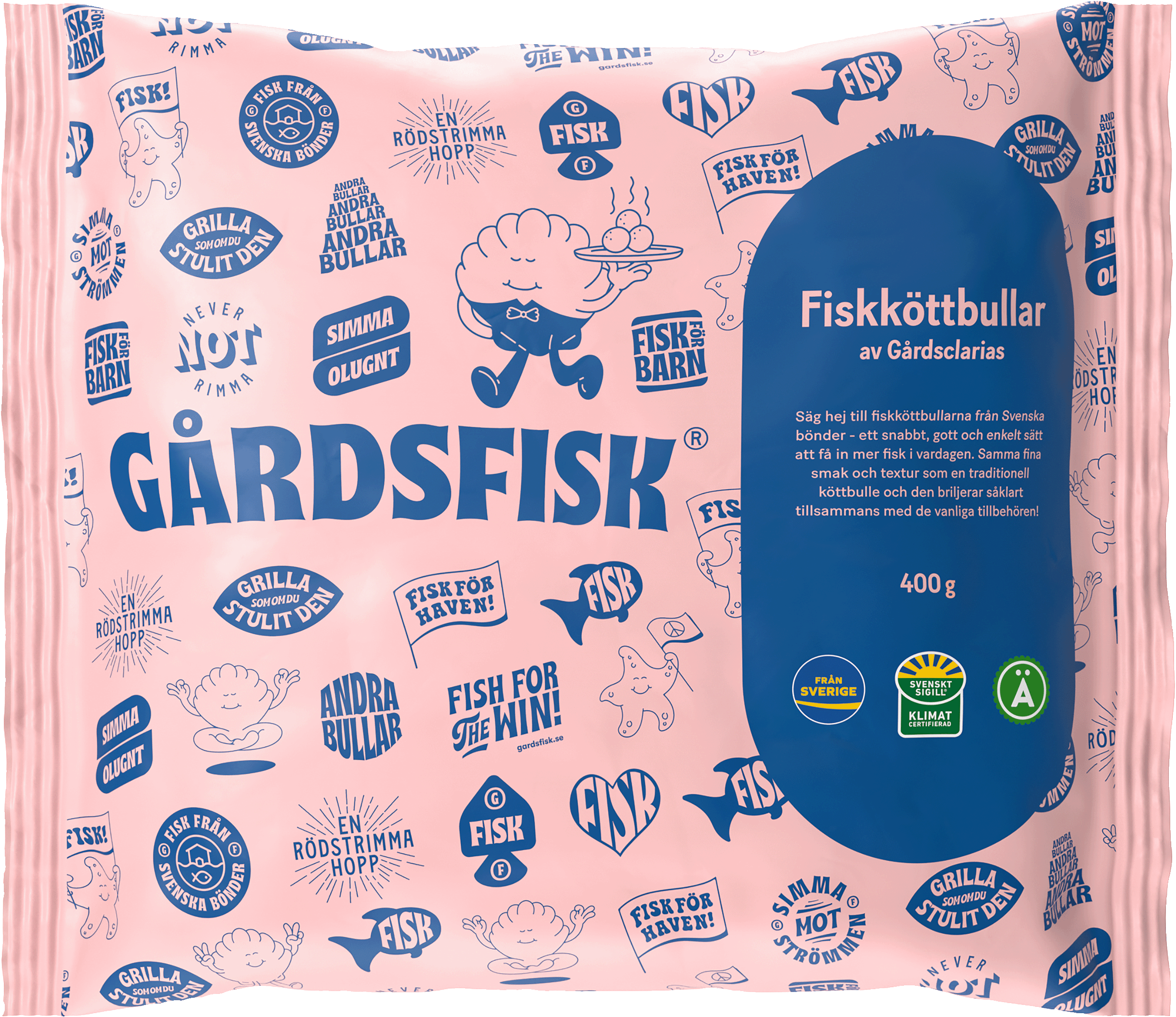 Fiskköttbullar 400g (FRYST)