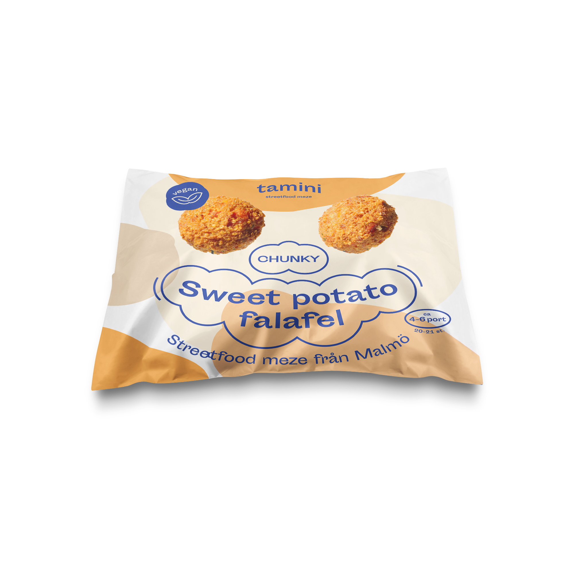 Sötpotatis Falafel 360g Fryst