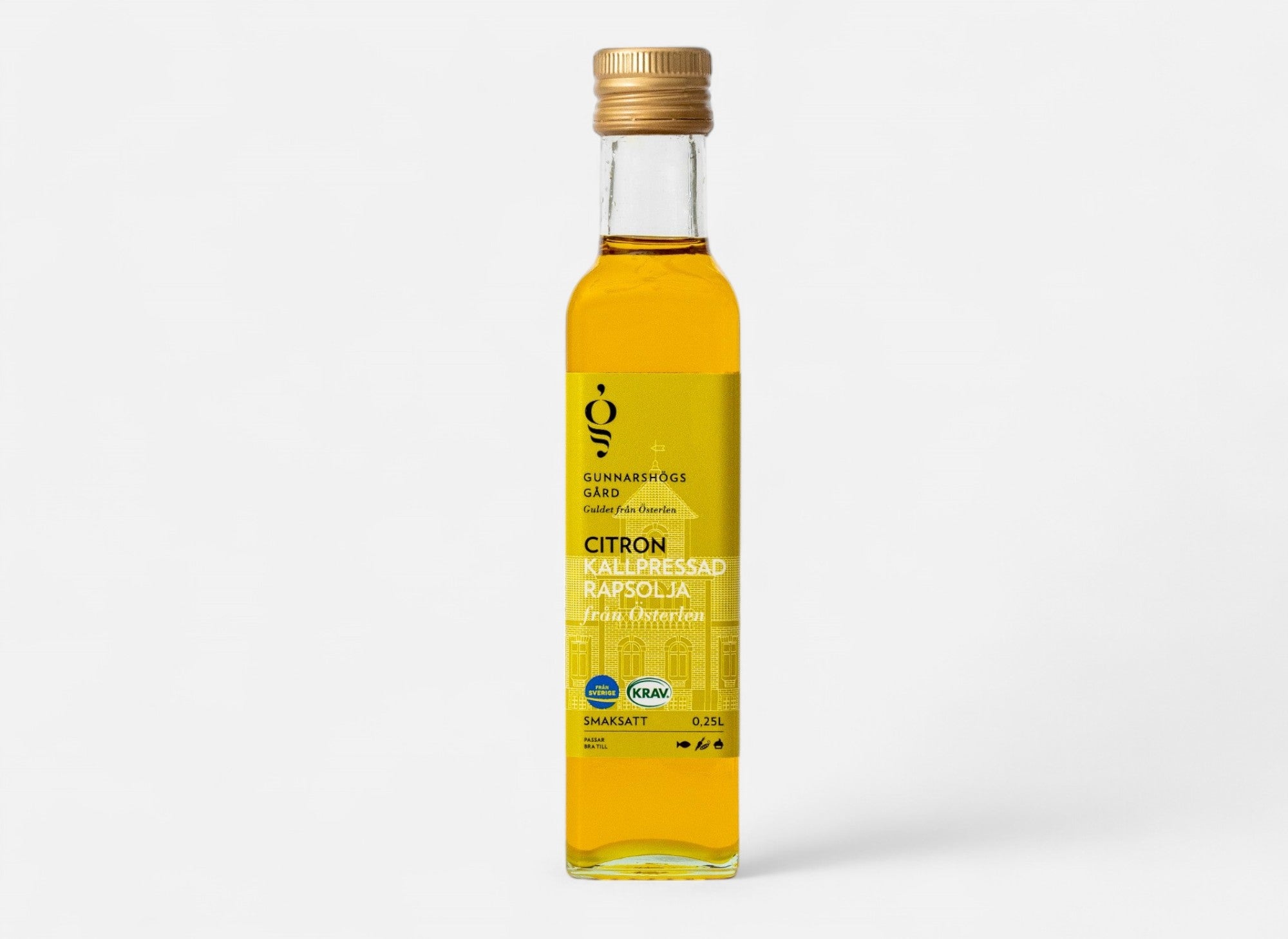 Rapsolja Citron KRAV 0,25 L