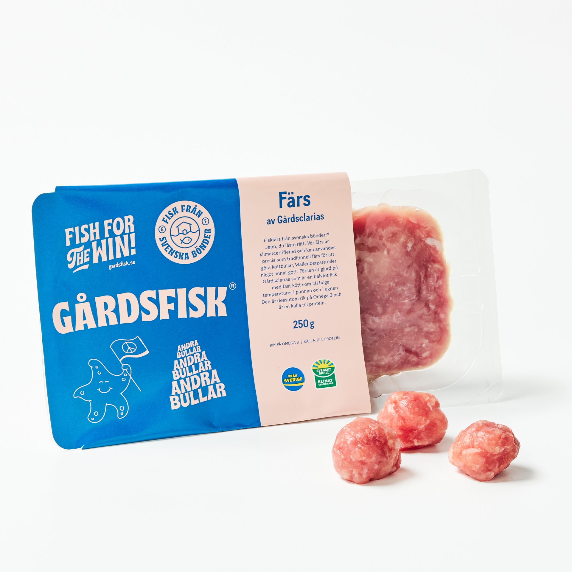 Fiskfärs av Gårdsclarias 250g (FRYST)