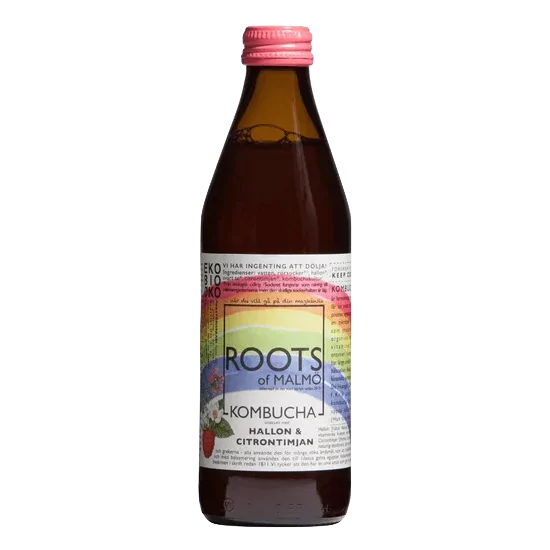 Kombucha Hallon & Citrontimjan EKO 33cl.