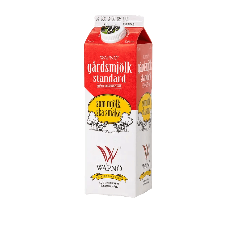 Gårdsmjölk standard 3% - Mylla Wapnö