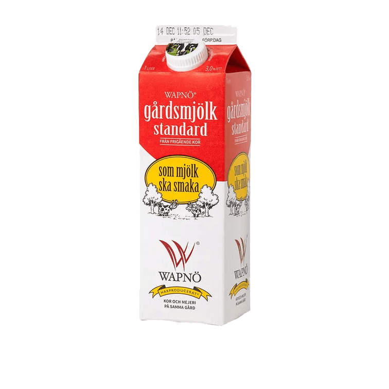 Gårdsmjölk standard 3% - Mylla Wapnö