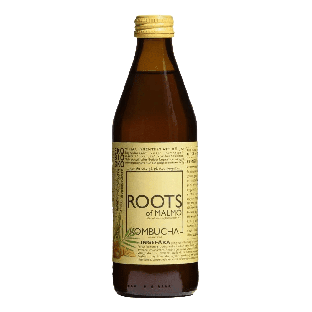 Kombucha - Ingefära EKO 33cl - Mylla Roots of Malmö