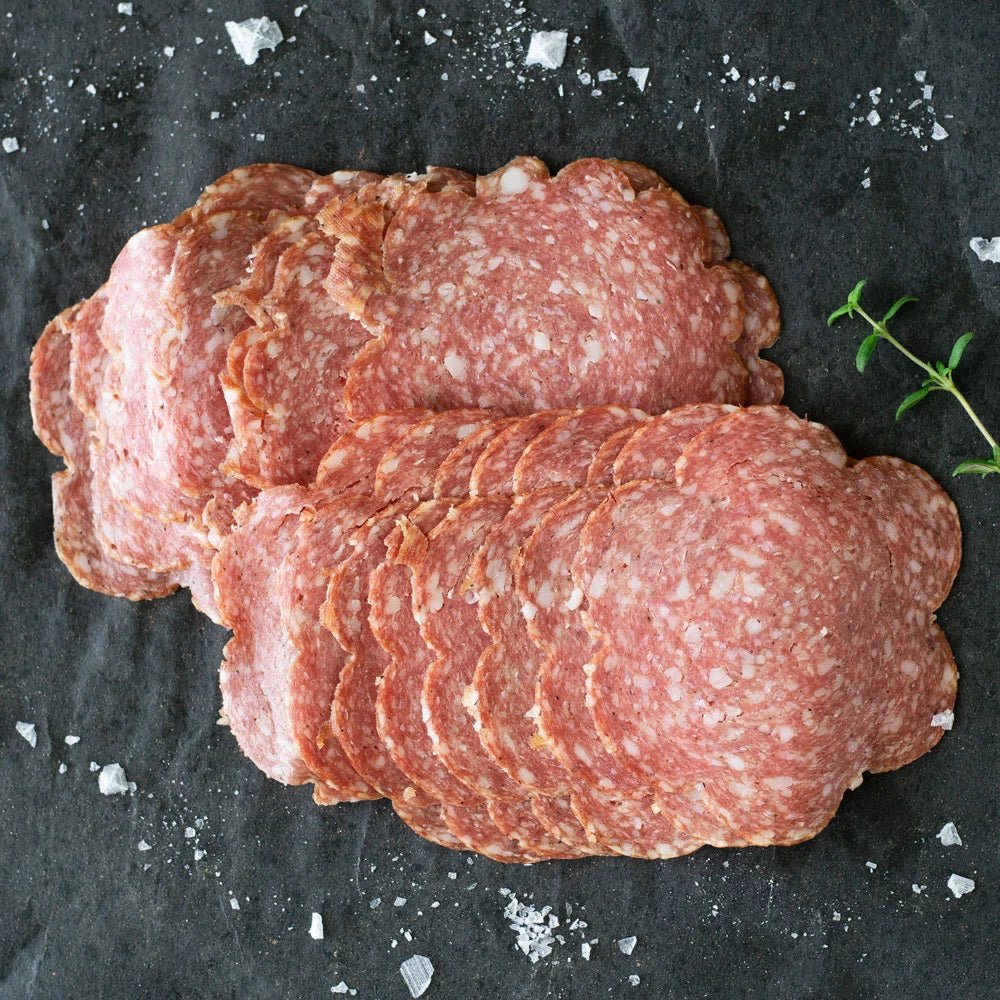 Vikensalami skivad 100g - Mylla Per i Viken